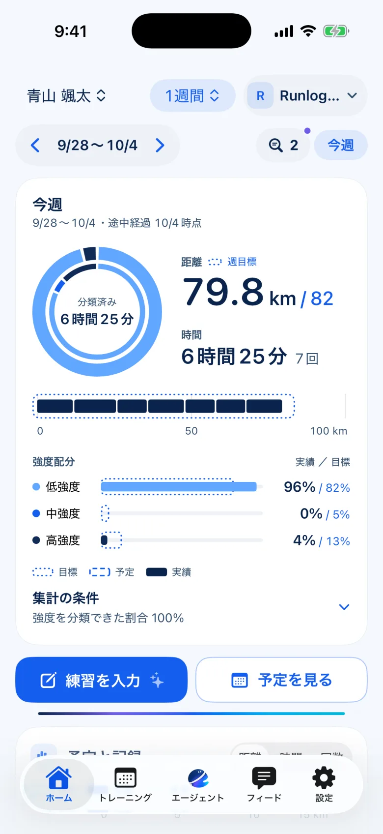 iOSアプリ(開発中)· ホームの画面
